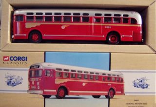 Gm 4502 Bus - 1995 Corgi Vintage Buses 1:50 Scale 98601 Pacific Electric