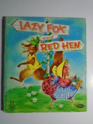 Lazy Fox And Red Hen,  Suzanne,  Whitman Tell A Tale,  1960s