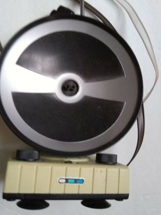 Vintage Rabbit Ears Tv Rotating Antenna With Coaxial Cable Uhf Vhf Television