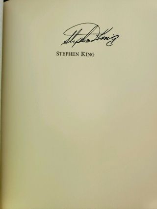 STEPHEN KING Dolan ' s Cadillac SIGNED LIMITED EDITION 2