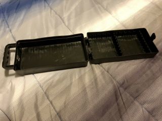 Vintage Cassette Tape Storage Case,  Holds 10 Tapes In Their Cases 2