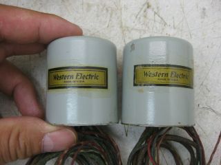 2 western electric 618B input for MC step up NOS NOS NOS from 1948 7