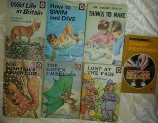 Vintage Ladybird Books Various Series 2/6 15p 24p