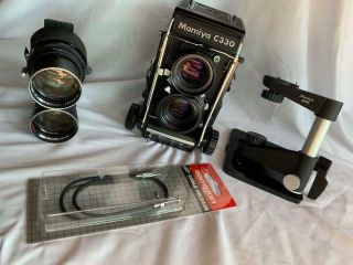 Mamiya C330 Professional S Twin Lens Reflex Camera (film) With 2 Twin Lenses
