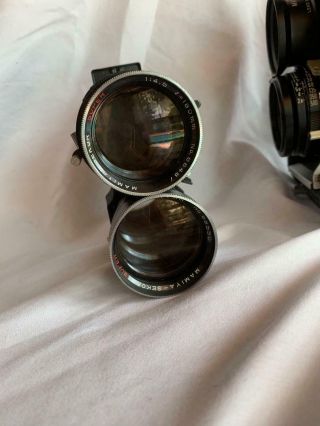 Mamiya C330 professional S twin lens reflex camera (film) with 2 twin lenses 6