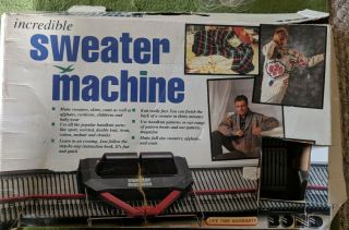 Vintage Bond Incredible Sweater Machine Knitting 1997