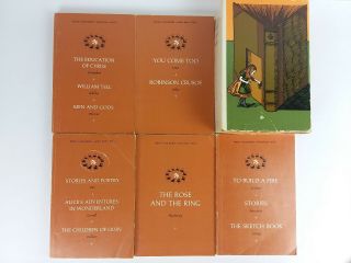 1967 Vtg The Junior Great Books Discussion Program Series Four Boxed Set Of 5