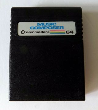 Vintage Software Commodore 64 - Music Composer Cartridge