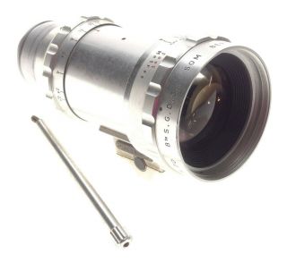 SOM Berthiot Chrome PAN - CINOR 1:2.  4 F=17.  5 a 70 Movie Arriflex Camera Zoom Lens 2