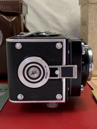 【NEAR MINT】 Rolleiflex 2.  8 D TLR Camera w/ Schneider Xenotar 80mm f2.  8 Lens 7