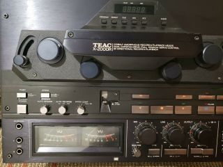 TEAC X - 2000R BL Reel - to - Reel Tape Recorder in the box 10