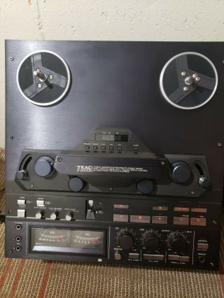 TEAC X - 2000R BL Reel - to - Reel Tape Recorder in the box 12