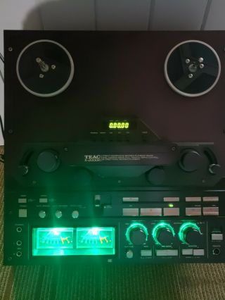 TEAC X - 2000R BL Reel - to - Reel Tape Recorder in the box 4