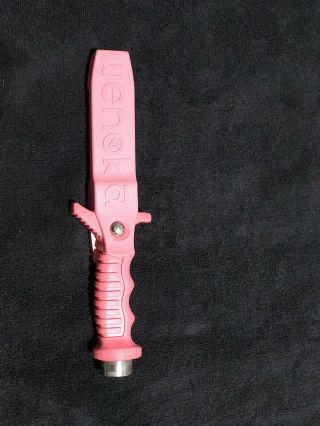 Vintage Wenoka Pink Scuba Dive Knife Fixed Blade