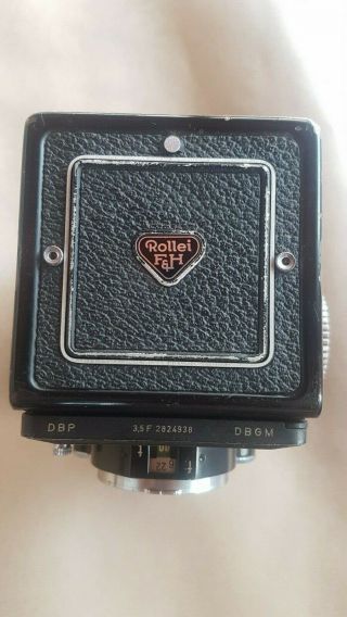 Rolleiflex 3.  5f with planar 3.  5 75mm 5