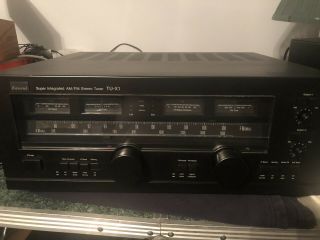 Sansui Au - X1 And TU - X1 Tuner With Am Stereo Decoder 9