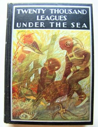 1937 Milo Winter Colorplate Edition 20,  000 Leagues Under The Sea By Jules Verne