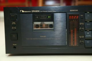 Nakamichi DRAGON Cassette Deck Player (Full Serviced) 2