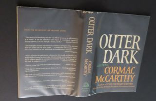 Outer Dark by Cormac McCarthy.  First Edition,  First Printing 1968 9