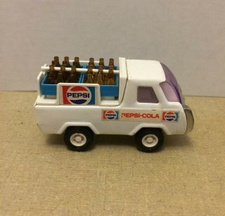 Vintage 1970s Buddy L Pepsi Cola Delivery Truck 4 3/4 " Long
