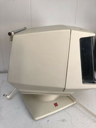 Vintage 1970s Sharp TV Portable Space Age Design Model 3S 111W MCM ATOMIC 5