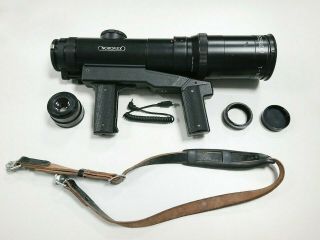 Novoflex T - Noflexar 400mm F5.  6,  Pigriff - C,  Contax Mount Adapter,  X2 Tele Lens