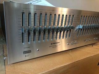 Pioneer Graphic Equalizer Sg - 9800,  Serviced, ,