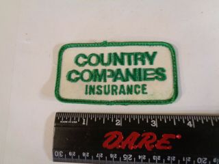 Vintage Country Companies Insurance Patch (d1)