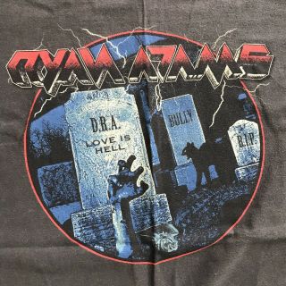Vintage Ryan Adams Love Is Hell T Shirt Gray Large Paxam Concert