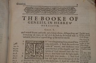 1609 FIRST RHEIMS - DOUAI HOLY BIBLE - FIRST ENGLISH ROMAN CATHOLIC OLD TESTAMENT 6