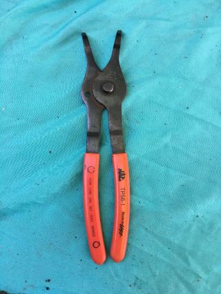 Mac Tools Snap Ring Pliers Tp56 - 1 Made In Usa Snap On Orange Black Red Vintage