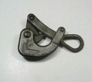 Vintage M.  Klein & Sons Chicago Wire Cable Rope Puller Clamp 1604 - 20 3
