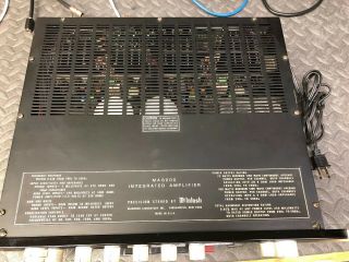 McIntosh MA6200 integrated amplifier 3