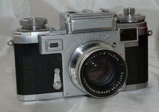 Zeiss Ikon Contax IIIa 35mm Rangefinder Camera w/ Sonnar 50mm Lens in Orig Box 2