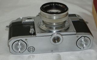 Zeiss Ikon Contax IIIa 35mm Rangefinder Camera w/ Sonnar 50mm Lens in Orig Box 4