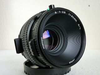 Mamiya A 80mm F/2.  8 N/l Leaf Shutter Lens For 645 Medium Format Cameras