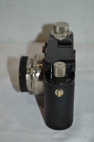 Leica DRP Ernst Leitz Wetzlar 35mm Camera w Leather Case No 114241 9