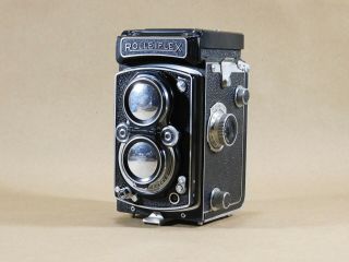 Rolleiflex Franke & Heidecke Synchro Compur Tessar 1:35 F75 Tlr Camera