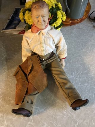 1981 " John Wayne - American,  " Symbol Of The West " 17 " Doll By Effanbee