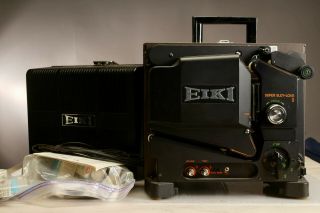 Vintage Eiki Slot Ii 16mm Sound Movie Projector Sl - 0