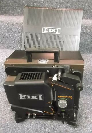 Eiki Sl - 0 16mm Slot Load Film Projector / Case -