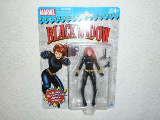 2017 Hasbro Marvel Legends Vintage Series Black Widow,  Carded