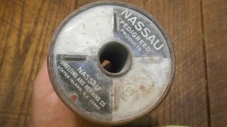 L4558 - Vintage Nassau Rosin Core Solder 45/55 - 1 lb 14 oz 6