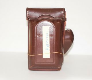 Leather Case With Meter Cover For Rolleiflex 2.  8f Etc (1704142.  8f4)