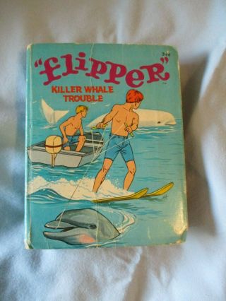 Vintage Flipper: Killer Whale Trouble – 1967 Whitman A Big Little Book 3