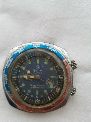 Vintage Mortima Datomatic 21 Jewels Watch
