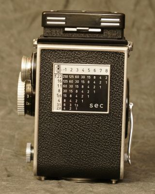 Rollei Rolleiflex 2.  8E TLR Camera with Zeiss Planar Lens/ CLA by Harry Fleenor 7