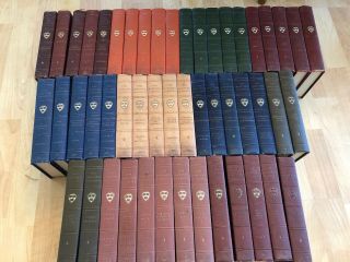 The Harvard Classics,  1909 - 1910 Complete Set Of 50 Volumes P.  F.  Collier & Son