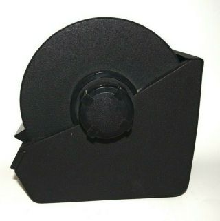 Vintage Rolodex Black/Faux Wood Rotary File Model1753 with Index and Blank Cards 3