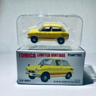 [tomica Limited Vintage Lv - 88b 1/64] Suzuki Fronte Ss 360 (yellow) Japan Limted